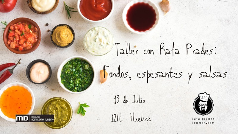 Taller de «Fondos, espesantes y salsas»